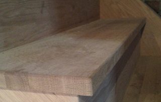 White Oak - Stair Treads - Square Edge